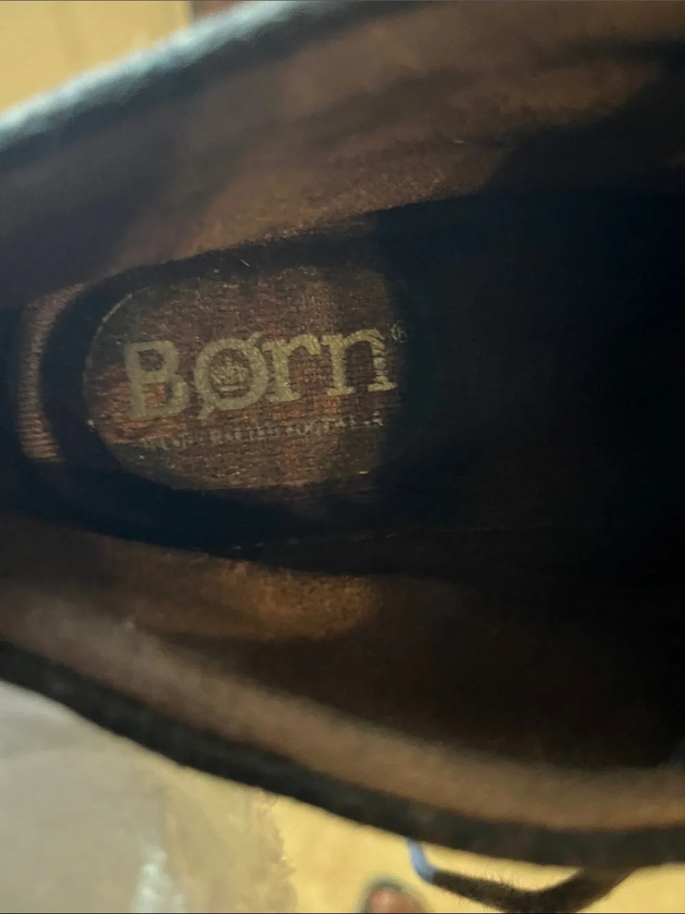 Born Brown Chukka Boots Lace-Up Casual Streetwear Y2K Lightweight Handcrafted